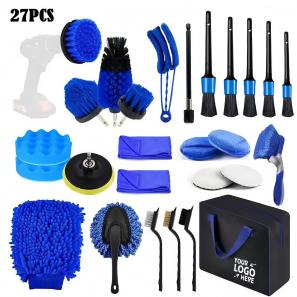 27-Piece Car Cleaning Brush Kit