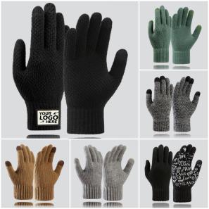 Touchscreen Knit Winter Gloves