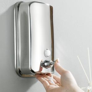 Stainless Steel Wall-Mounted Soap Dispenser