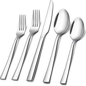 5-Piece Stainless Steel Flatware Set