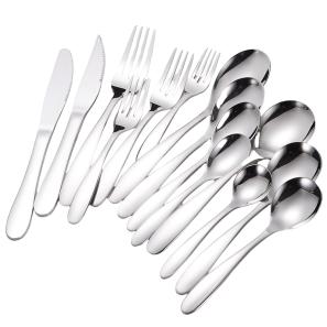 Flatware Available in Various Sizes: Spoons, Knives, Forks