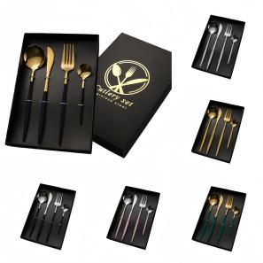 4-Piece Flatware Set with Gift Packaging