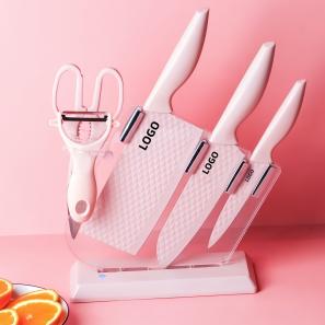 6-Piece Kitchen Knife and Tool Set