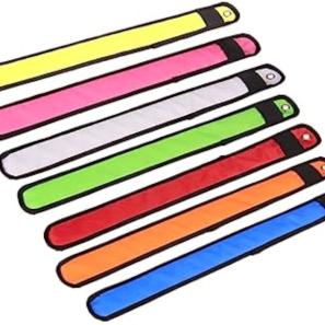 Led Light Up Slap Wristband