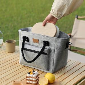 Insulated Lunch Bag with With Removable Shoulder Strap