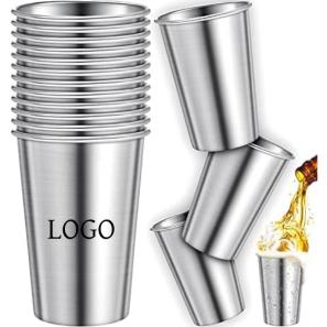 Stainless Steel Pint Cups