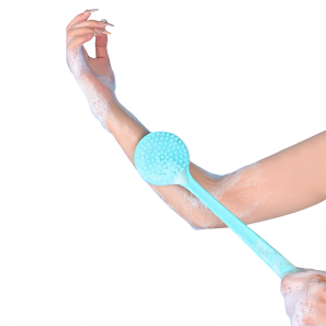 Long-handled Silicone Bath Brush