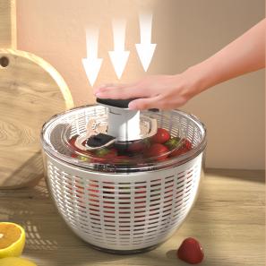 PressSpin Salad Spinner