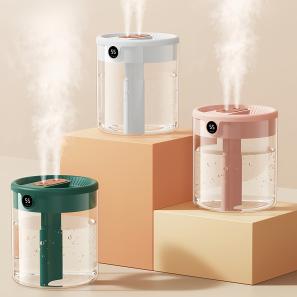 Type-C Interface Transparent Humidifier with Digital Display