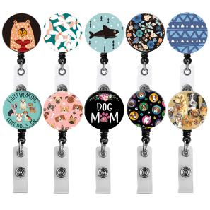 Customizable Retractable Badge Holders