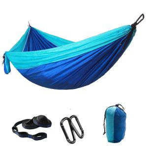 Portable Outdoors Parachute Hammock With Pouch