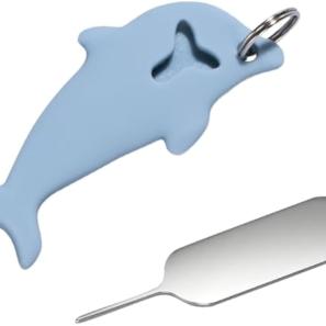 SIM Card Removal Tool with Detachable Keychain 