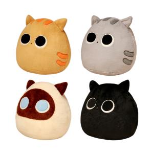 Plush Cat Toy & Back Pillow