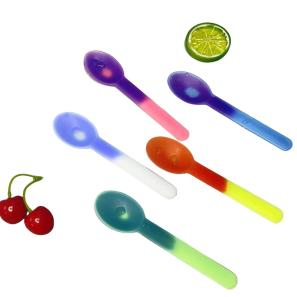 Color Changing Plastic Spoons