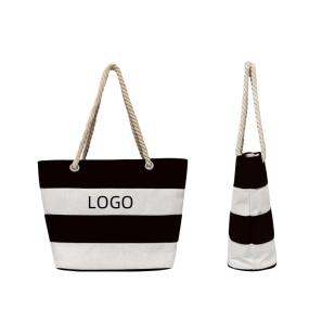  Large Beach Tote Bag With Zipper