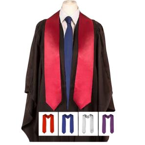 Unisex Plain Graduation Stole