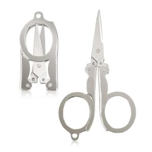 Keychain-Compatible Mini Foldable Scissors