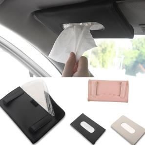 Box Tissue Case for Car Sun Catcher