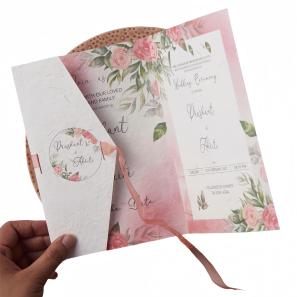 Foldable and Plantable Seeded Paper Invitation