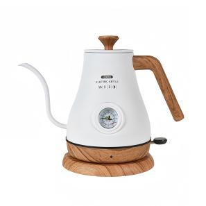 Insulated Electric Gooseneck Kettle with Temperature Gauge