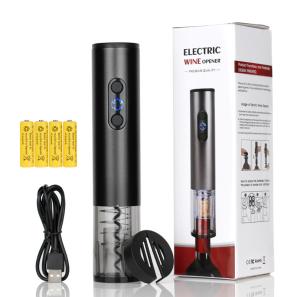 Type-C Electric Wine Bottle Opener with Foil Cutter