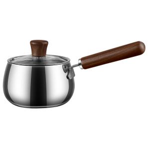 37oz Saucepan with Wooden Handle and Lid