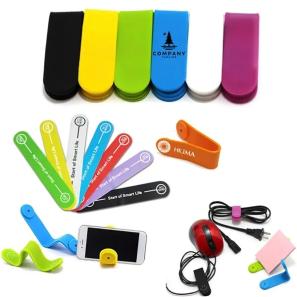 Multifunctional Silicone Phone Holder and Cable Organize