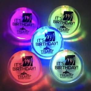 Light Up Button Badge