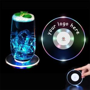 Colorful LED Cocktail Coaster