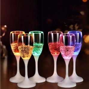  LED Luminous Cups Light Up Champagne Glasses