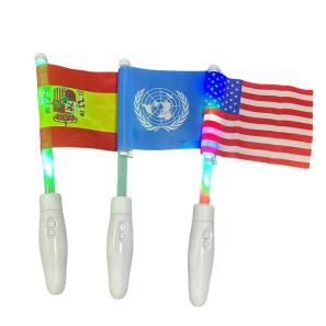 LED Flashing Hand Flag