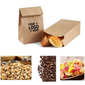 Food-Grade Brown Kraft Paper Lunch Bag