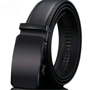 Adjustable Leather Belt with Click