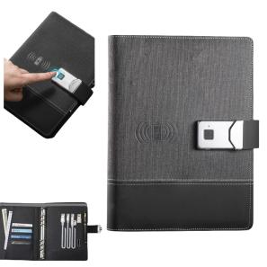 Fingerprint Lock Business Notebook