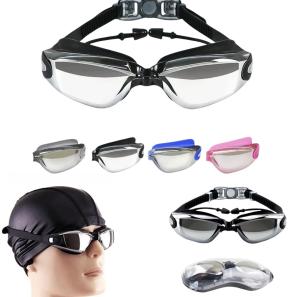 Swimming Goggles with Earplugs